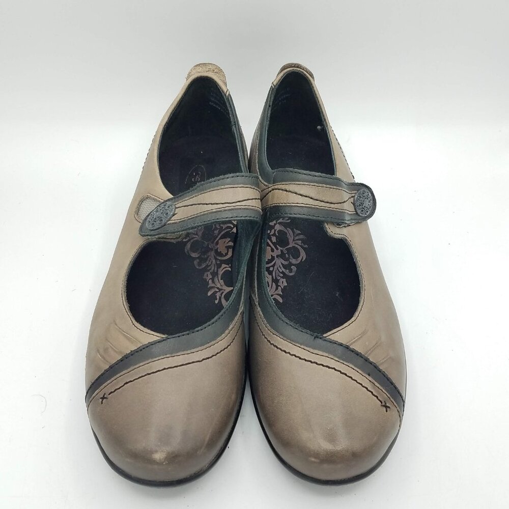 Aetrex Mary Jane Shoes Womens 10 Brown Comfort Shoes EF351W